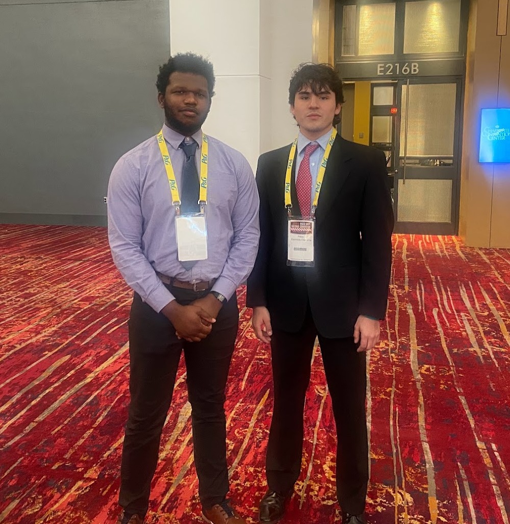 Isaac and I at SHPE 2021